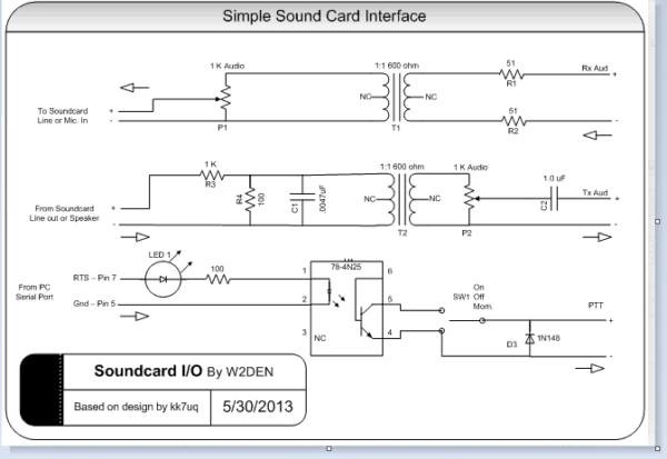 Typical Sound Card Schematic