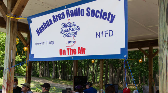 NARS Banner in Field Day Operating Pavillion