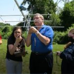 Amateur Radio in Schools - Satellite Contact at Summer Radio Camp