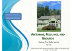 Wire Antennas Feedlines and Grounds
