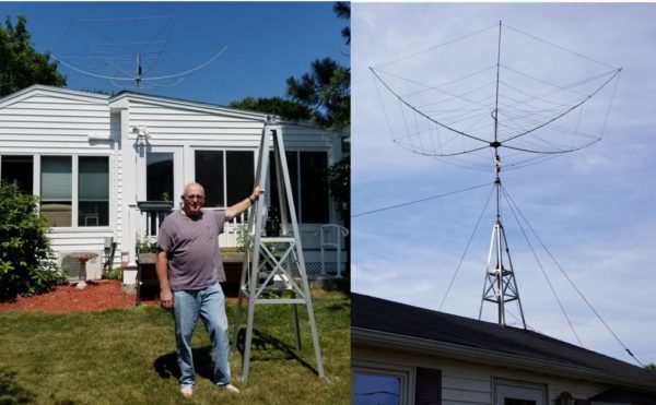 Wire Beam Antenna - Roof Top Mast