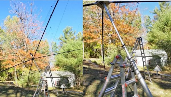 Mount Spiderbeam on Mast