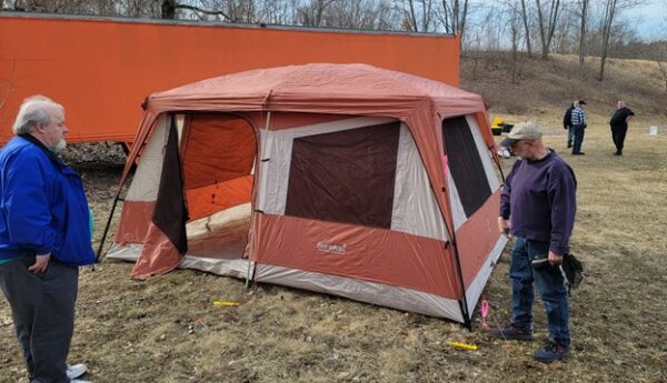 First Tent - gear test