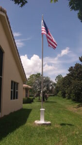 flag pole antenna