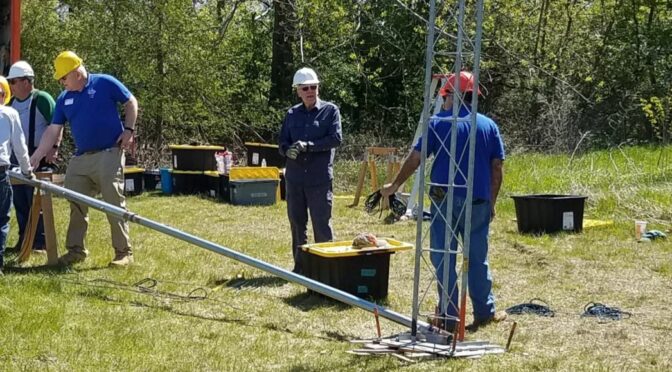 Hands On Tower and Beam Antenna Training for 2022 Field Day