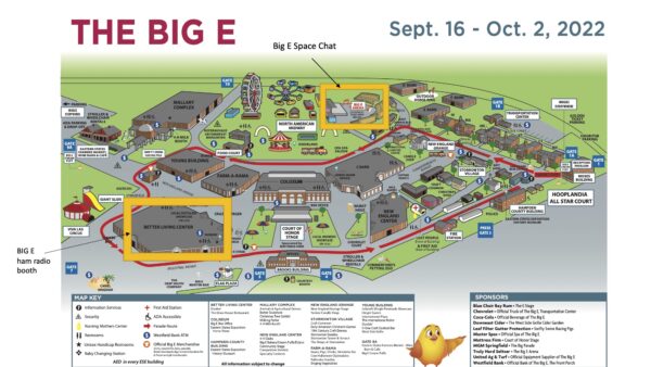 Map of the BIG E Grounds