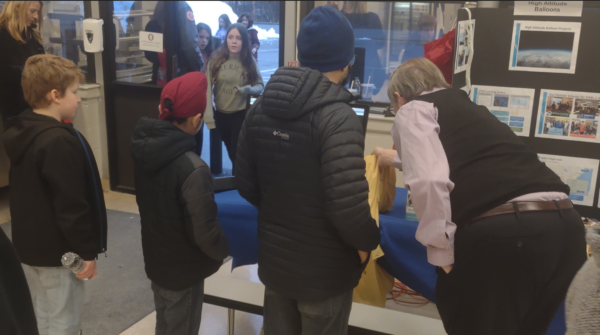Lining up for HAB Exhibit