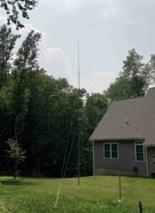 20m end-fed half-wave (EFHW) vertical
