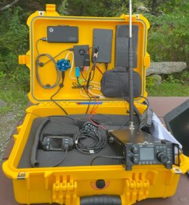 Deployed WE1H go-box POTA