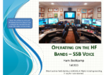 HF Operating Using SSB Voice