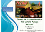 Finding DX Logging and Awards