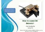 How to go about Learning Morse Code and Get On The Air